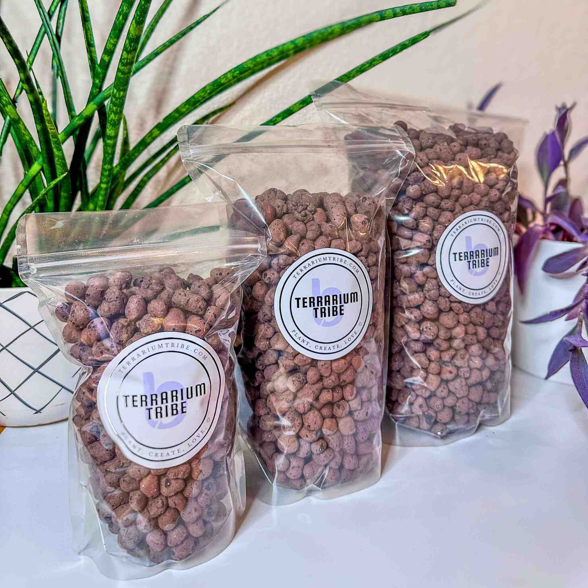 bags of leca clay balls