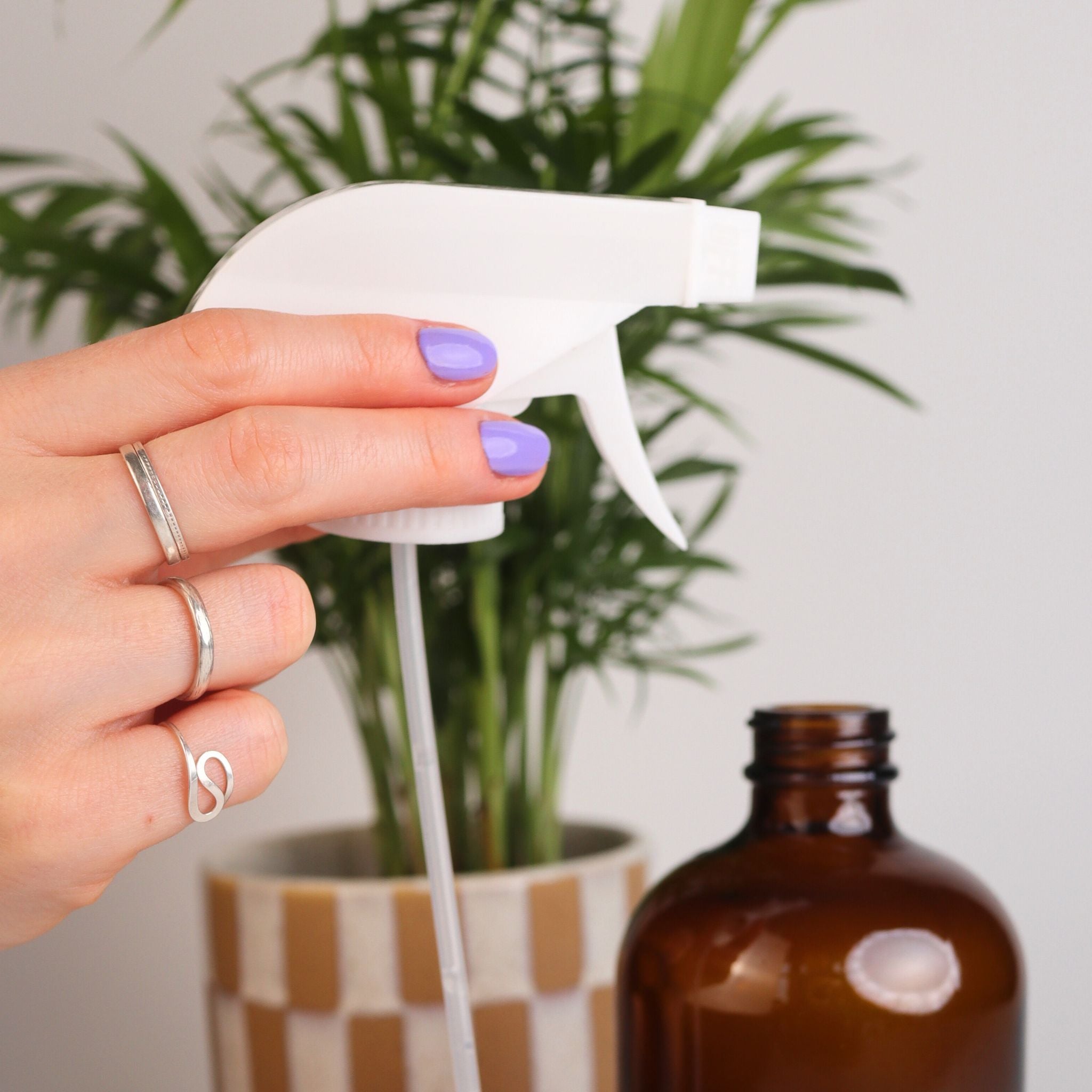 Terrarium Spray Bottle (16oz) | Amber Glass