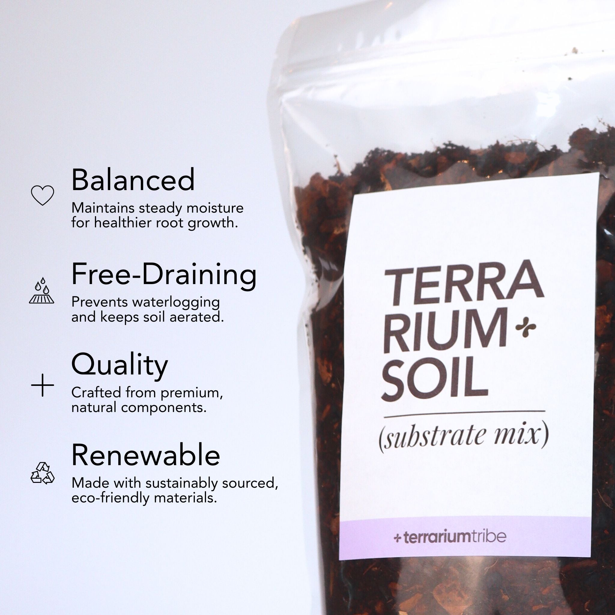 Terrarium Substrate Mix (Premium Blend)